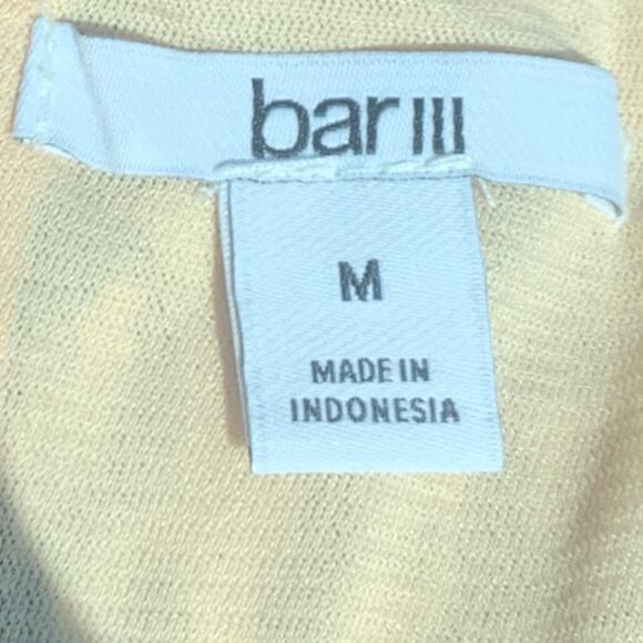 Bar III Zip Back Cheetah-Printed Camisole Top Medium - Picture 3 of 3